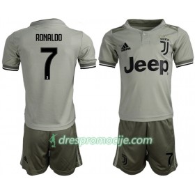 Juventus Dres Ronaldo 7 Dječji Gostujući 2018/19 Kratkih Rukava